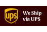 We ship via UPS