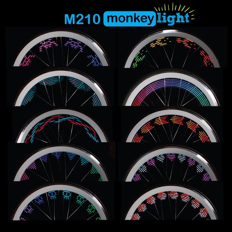 Monkey Light M210 pattern