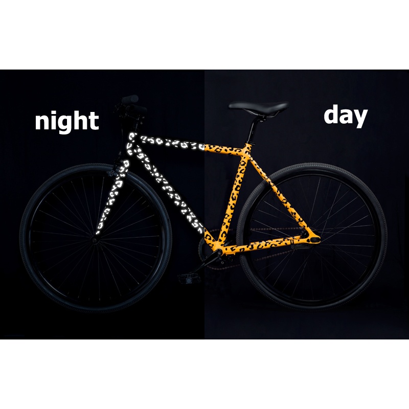 reflektierende aufkleber fahrrad