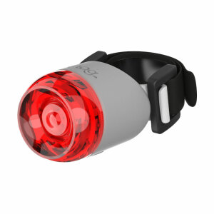 KNOG Plug StVZO LED Rear Light (Grey / Silver)