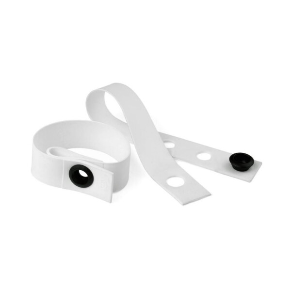 CYCLOC Wrap Hosen und Gepäck Gurte (Weiss)