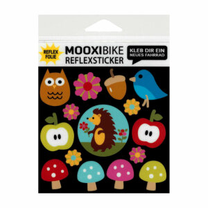 MOOXIBIKE Reflex Stickers "Forest Mates" (15 pcs.)