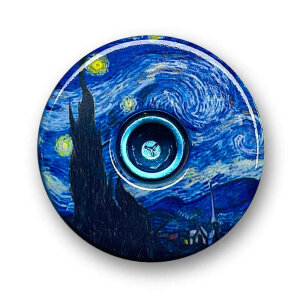 KustomCaps Full Color Headset Cap The Starry Night