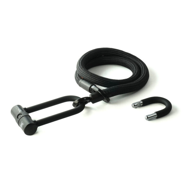TEX-LOCK Eyelet M (120 cm) mit U/X-Lock (Schwarz)