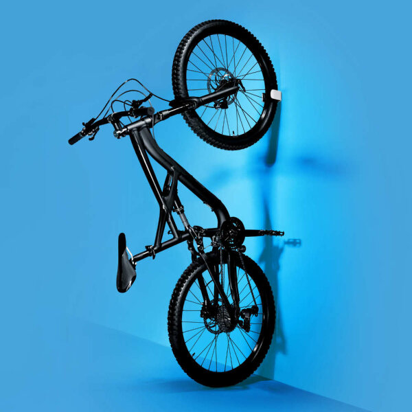 Neu 3 Fahrrad Boden Wandhalterung Fahrrad Cycle Rack Storage Locking Ständer 