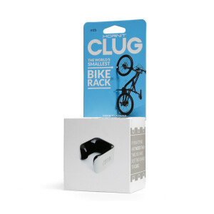 CLUG MTB (L) Mountainbike Wandhalterung (Weiß / Schwarz)