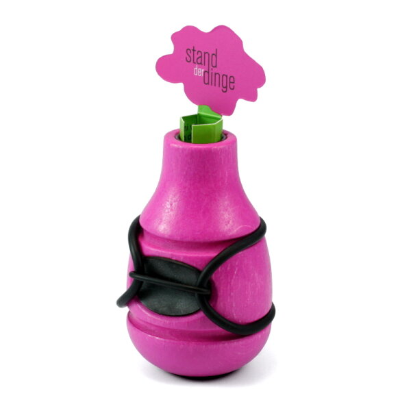 Bicycle Vase / Handlebar Vase "Frieda" (pink)