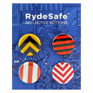 RydeSafe - Reflektierende Buttons "Road Signs"...