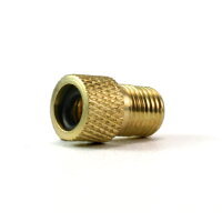 Ventiladapter von Sclaverand und Dunlop auf Auto-Ventil (Gold, Messing)