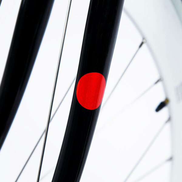 Reflektor reflektierend Aufkleber Sicherheit Fahrrad Kinder 10 x Rot 