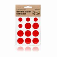 BOOKMAN Sticky Reflectors Dots red (12 pcs.)