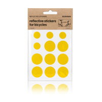 BOOKMAN Sticky Reflectors Dots yellow (12 pcs.)