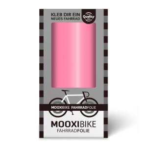 MOOXIBIKE Fahrradfolie Rosa Gl&auml;nzend