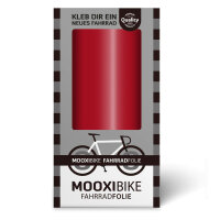 MOOXIBIKE Fahrradfolie Chili-Rot Glänzend