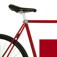 MOOXIBIKE Fahrradfolie Chili-Rot Glänzend