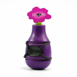 Bicycle Vase &quot;Frieda&quot; purple