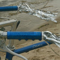 Bike Streamers &quot;silver / chrome&quot;