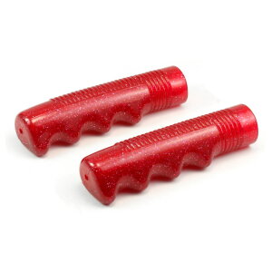 Retro Glitter Grips (12 cm) red