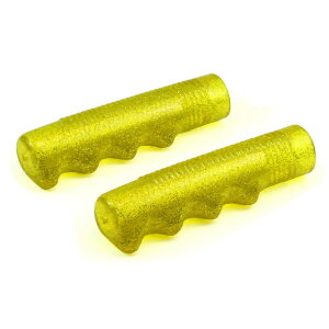 Retro Glitter Grips (12 cm) yellow