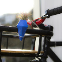 Anhängsel Fahrradvase "Lom" - Mini-Vase für den Lenker