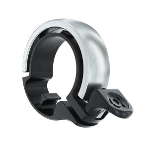 Knog Oi Bell - Large (23.8 - 31.8mm, silver)