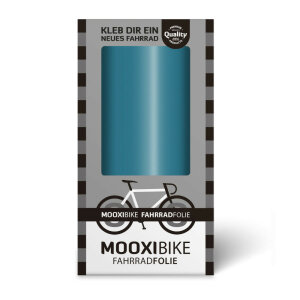 MOOXIBIKE Fahrradfolie Lagune Gl&auml;nzend...