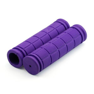 SoftGrips - Soft Rubber Handlebar Grips (purple)