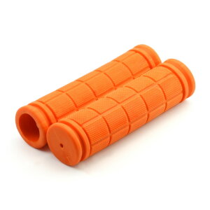 SoftGrips - Soft Rubber Handlebar Grips (orange)