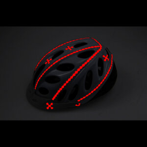 RydeSafe Reflective Bike Decals Flowers Kit (Red)
