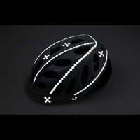 RydeSafe Reflective Bike Decals Flowers Kit (White / Silver)