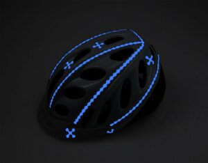 RydeSafe Reflective Bike Decals Modular SMALL (Blue)