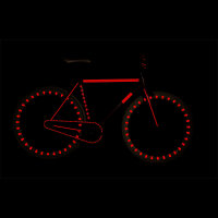 RydeSafe Reflective Bike Decals Modular SMALL (Rot)