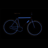 RydeSafe Reflective Bike Decals Modular LARGE (Blau)
