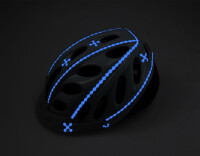 RydeSafe Reflective Bike Decals Modular LARGE (Blue)