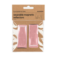 BOOKMAN Magnetic Clip-On Reflectors (2 pcs.) pink