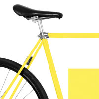 MOOXIBIKE Fahrradfolie Zitronen-Gelb Glänzend