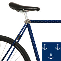 MOOXIBIKE Fahrradfolie Anker (Blau)