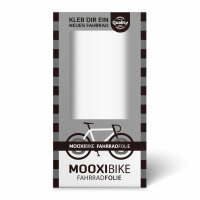 MOOXIBIKE Adhesive Bicycle Film Pearl White Matt Metallic