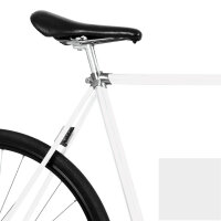 MOOXIBIKE Adhesive Bicycle Film Pearl White Matt Metallic