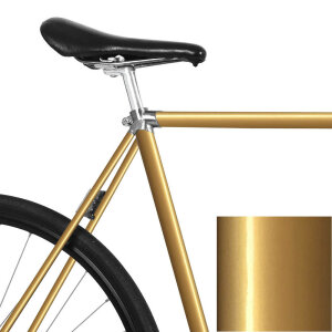 MOOXIBIKE Fahrradfolie Gold Metallic Glänzend