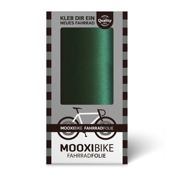 MOOXIBIKE Self-Adhesive Bicycle Film British Racing Green Metallic Matt