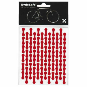RydeSafe Chain Wrap Kit (rot) - Reflektierende Aufkleber...