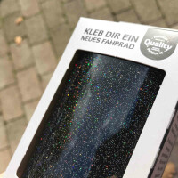 MOOXIBIKE Self-Adhesive Bicycle Film Galaxy Black