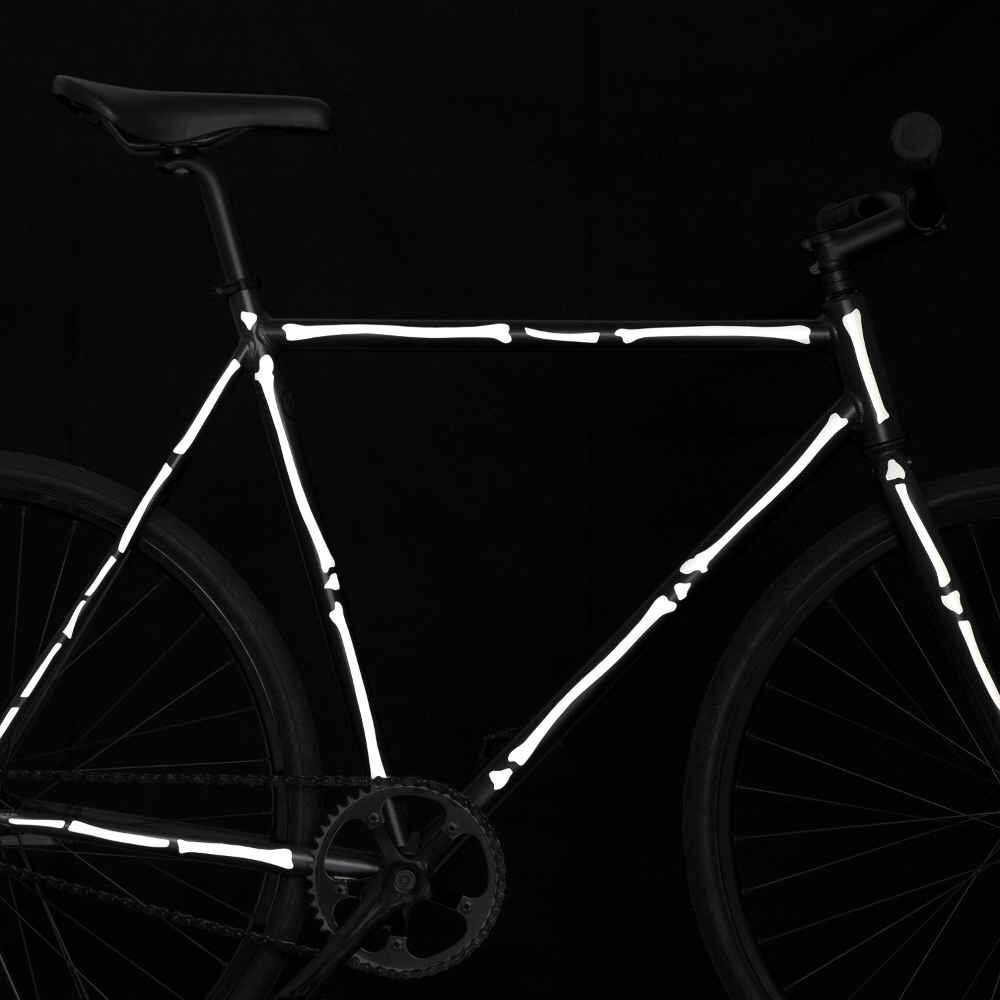 reflektierende aufkleber fahrrad