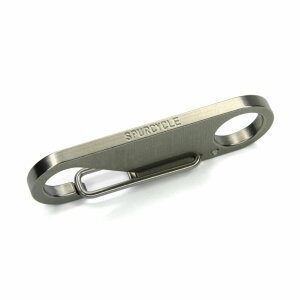SPURCYCLE Titanium Key Clip