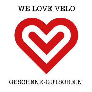 WE LOVE VELO Geschenk-Gutschein