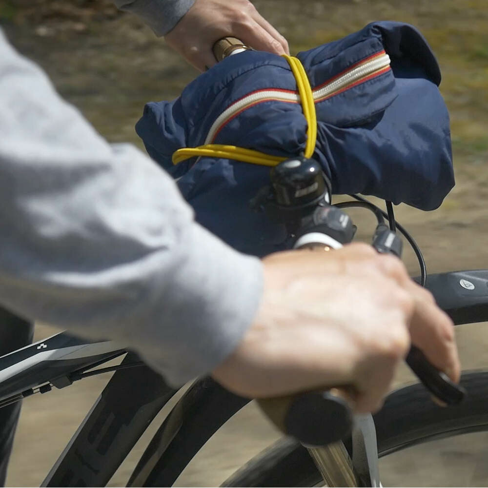 Carryyygum Fahrrad Gepäckträger für den Lenker (pink), 9,65