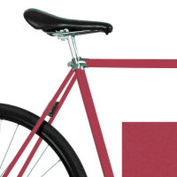 MOOXIBIKE Self-Adhesive Bicycle Film Berry Pink Matt Metallic