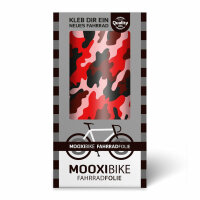 MOOXIBIKE Adhesive Bicycle Film "Living Coral Camouflage"