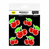 MooxiBike Reflex-Sticker &quot;Cherries&quot; (6 pcs.)